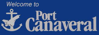 Port Canaveral welcome sign