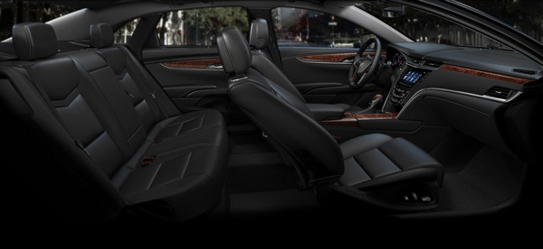 Inside a Cadillac XTS Sedan