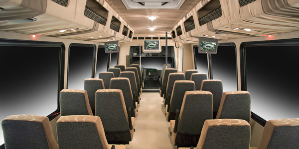 Inside a Luxury Coach