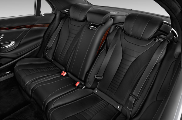 Inside a Mercedes Benz S550